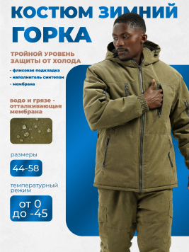 Зима Альфа Норвегия (хаки светлый)