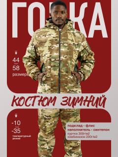 Зима Софтшел Рипстоп (мультикам)